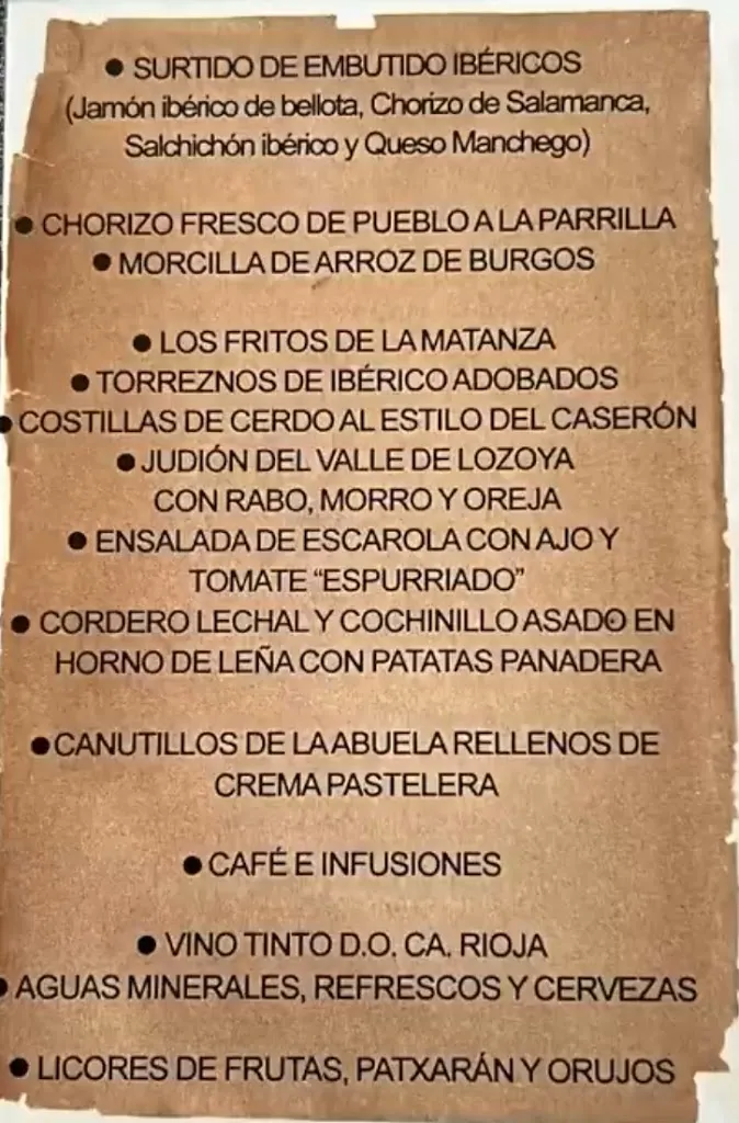 Menu_Restaurante El Caserón de Araceli_Guadalix de la Sierra_image_2