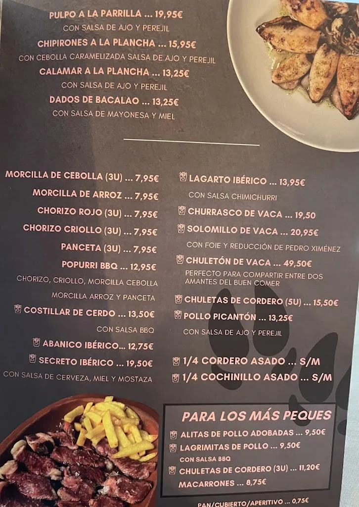 Menu_Las Cochiqueras_Guadalix de la Sierra_image_2