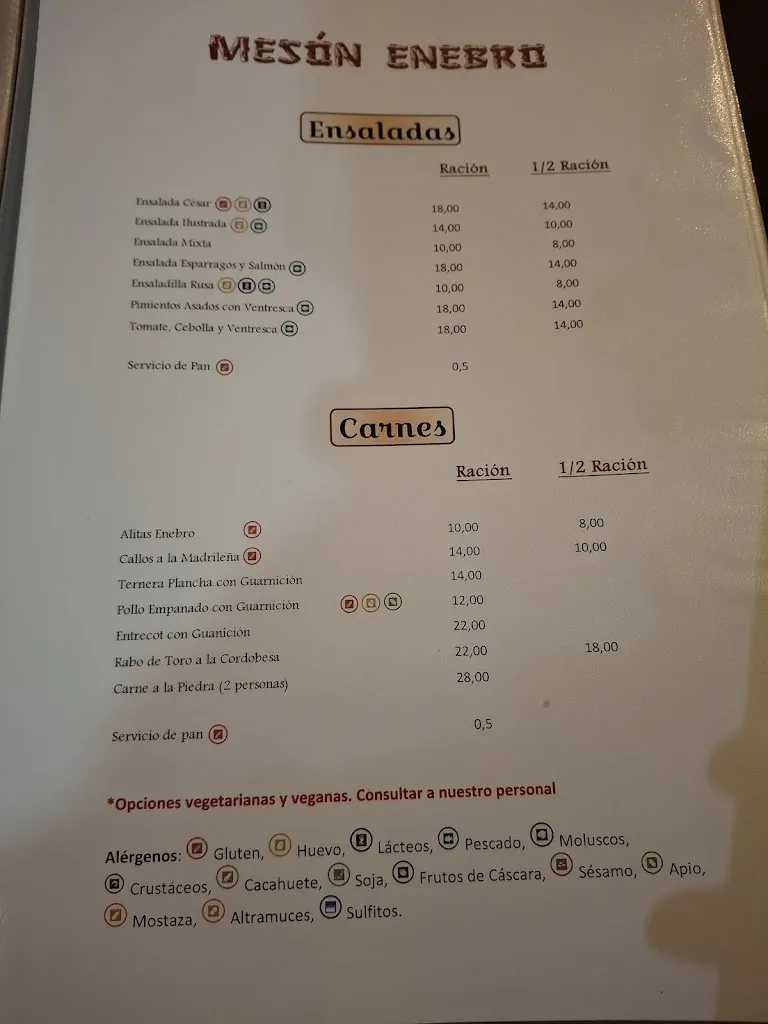 Menu_Mesón Enebro_Guadalix de la Sierra_image_1