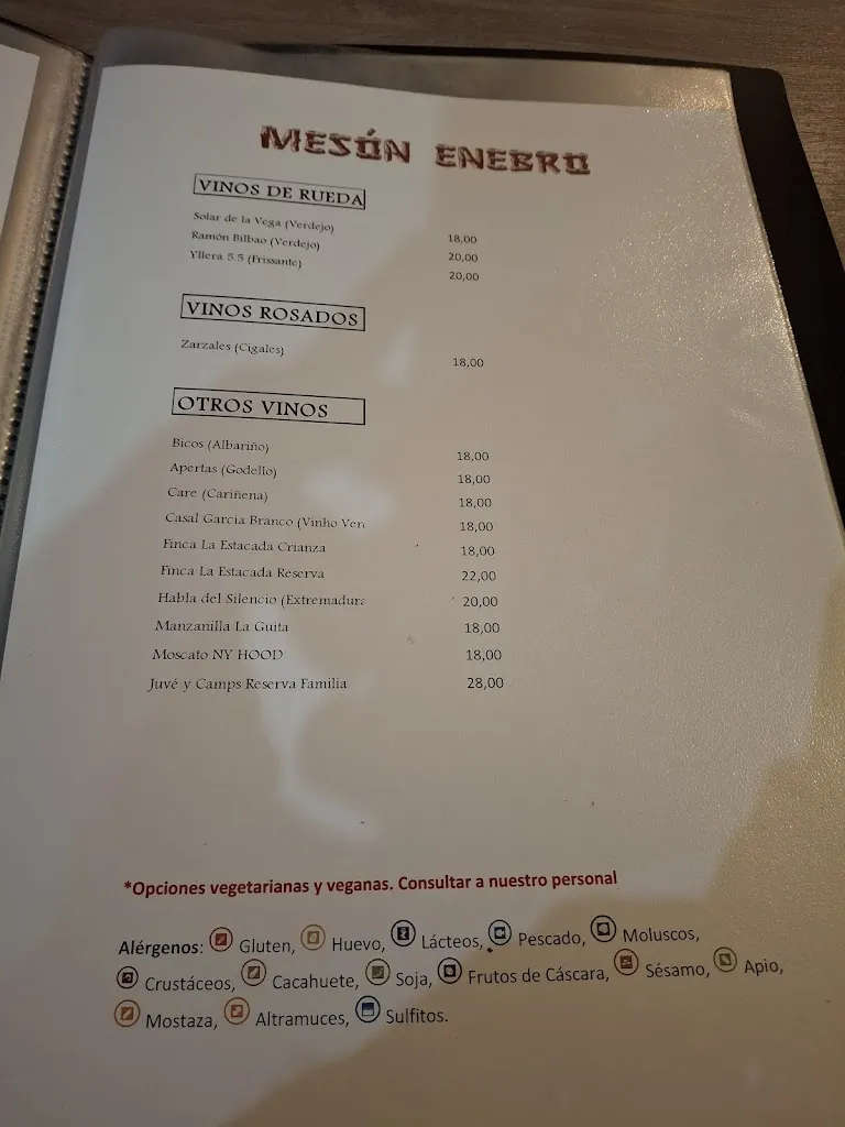 Menu_Mesón Enebro_Guadalix de la Sierra_image_3
