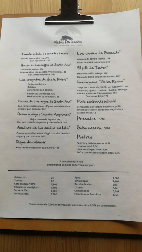 Menu_Vistas Reales | Restaurante en Soto del Real_Guadalix de la Sierra_image_4