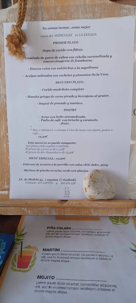 Menu_Restaurante La Kedada_Guadalix de la Sierra_image_2