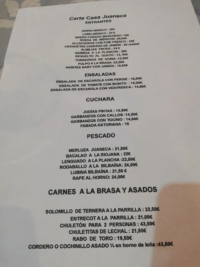 Menu_Casa Juaneca_Guadalix de la Sierra_image_3