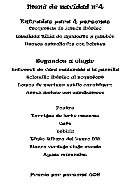 Menu_Restaurante El Carabinero_Guadalix de la Sierra_image_1