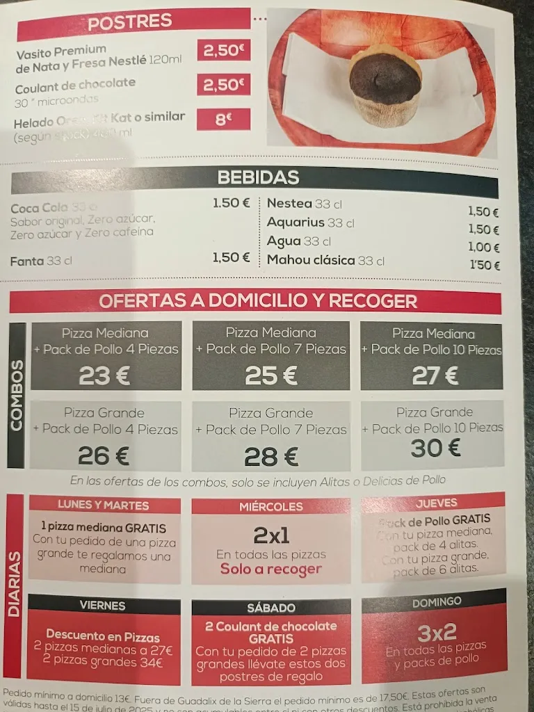 Menu_Pizza’n chick_Guadalix de la Sierra_image_3