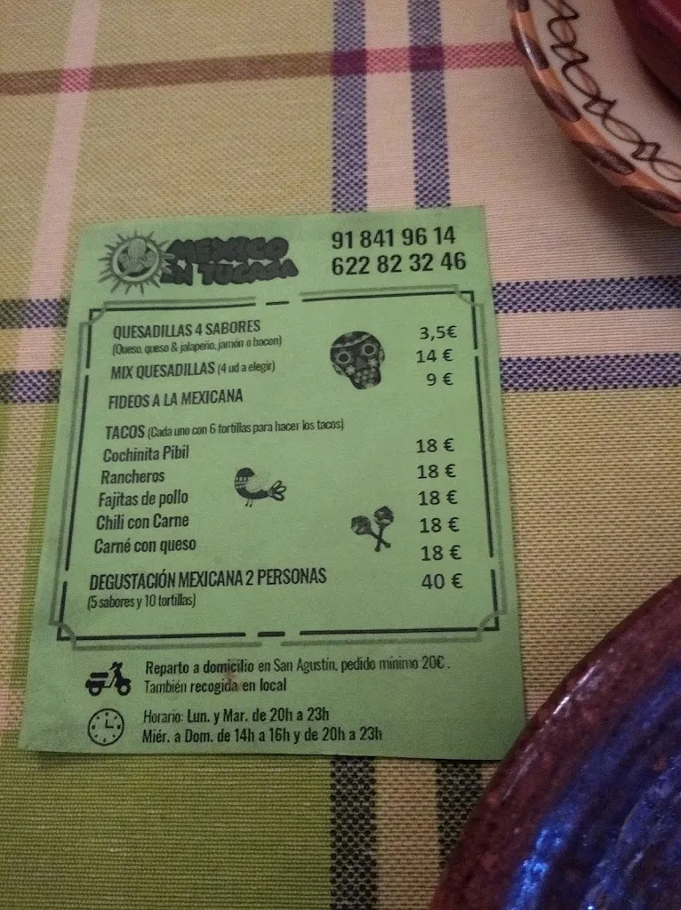 Menu_Restaurante México en tu casa_Guadalix de la Sierra_image_1