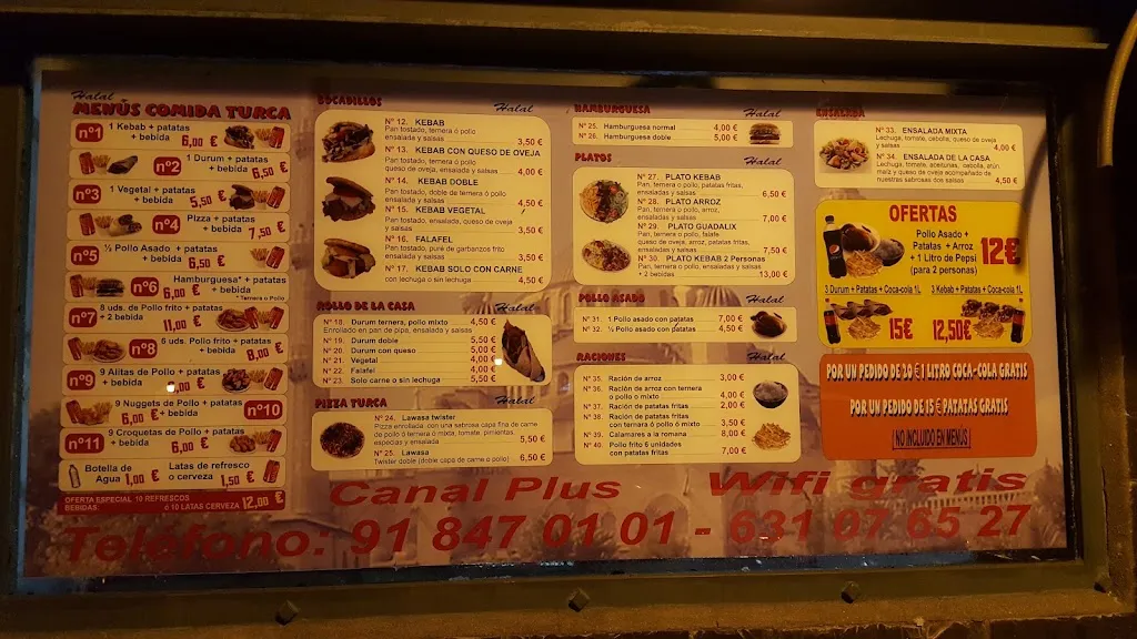 Menu_Malik Döner Kebab Guadalix_Guadalix de la Sierra_image_4