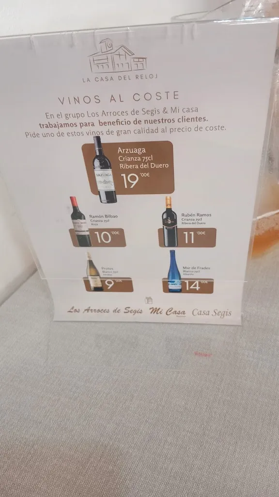 Menu_La Casa del Reloj Restaurante_Novelda_image_2