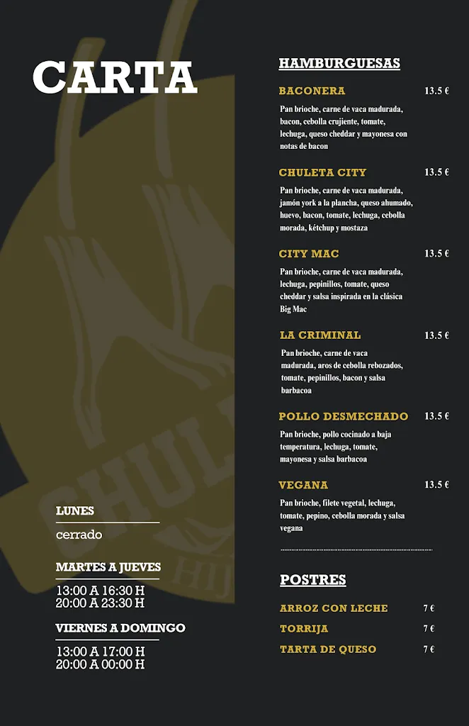 Menu_Chuleta City Hijos De La Brasa Manzanares El Real_Manzanares el Real_image_2