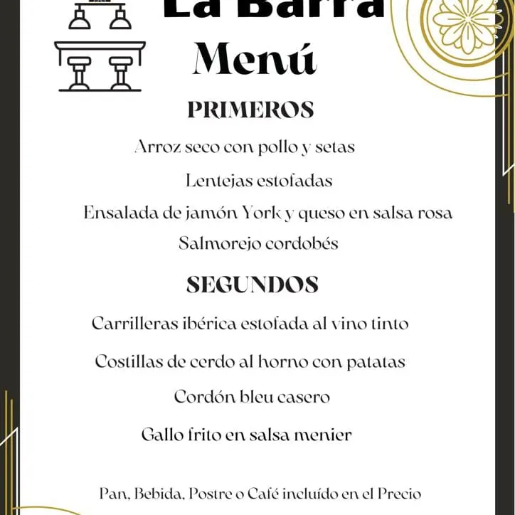 Menu_Restaurante La Barra_Mejorada del Campo_image_1