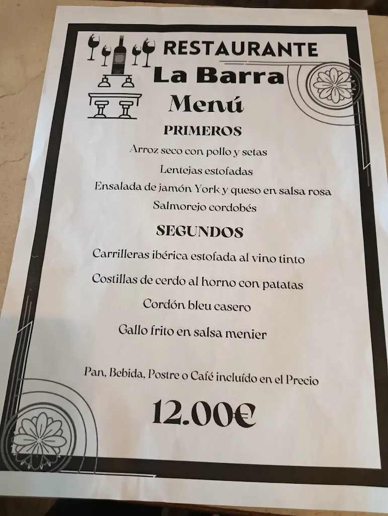 Menu_Restaurante La Barra_Mejorada del Campo_image_2