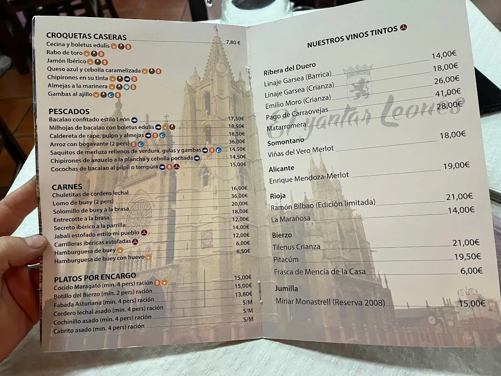 Menu_Restaurante El Yantar Leones_Mejorada del Campo_image_1