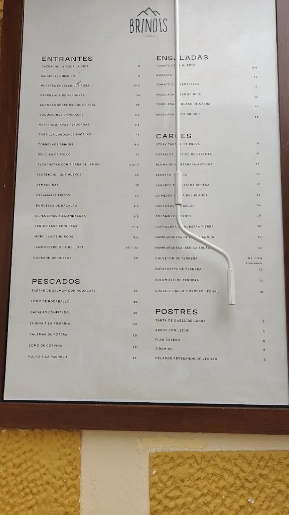Menu_Brindis Sierra_Miraflores de la Sierra_image_2