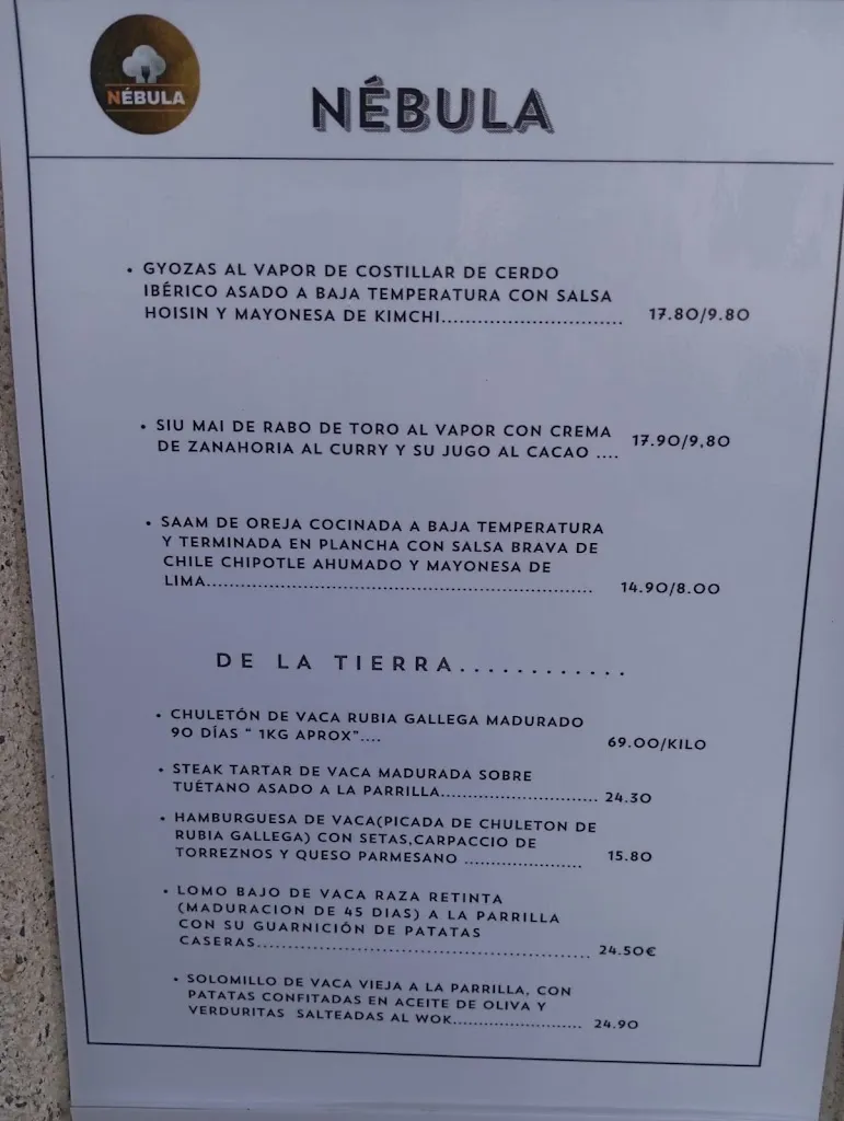 Menu_El Bistró de Nébula_Miraflores de la Sierra_image_2