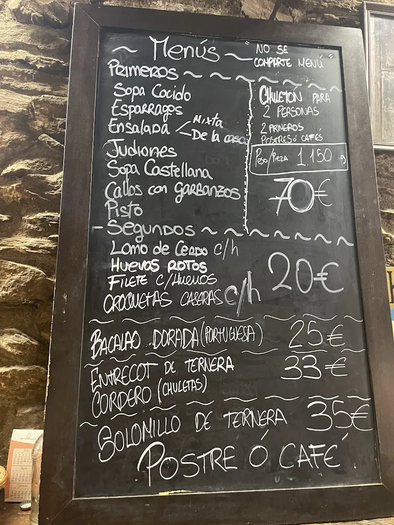 Menu_Mesón El Hayedo._Montejo de la Sierra_image_2