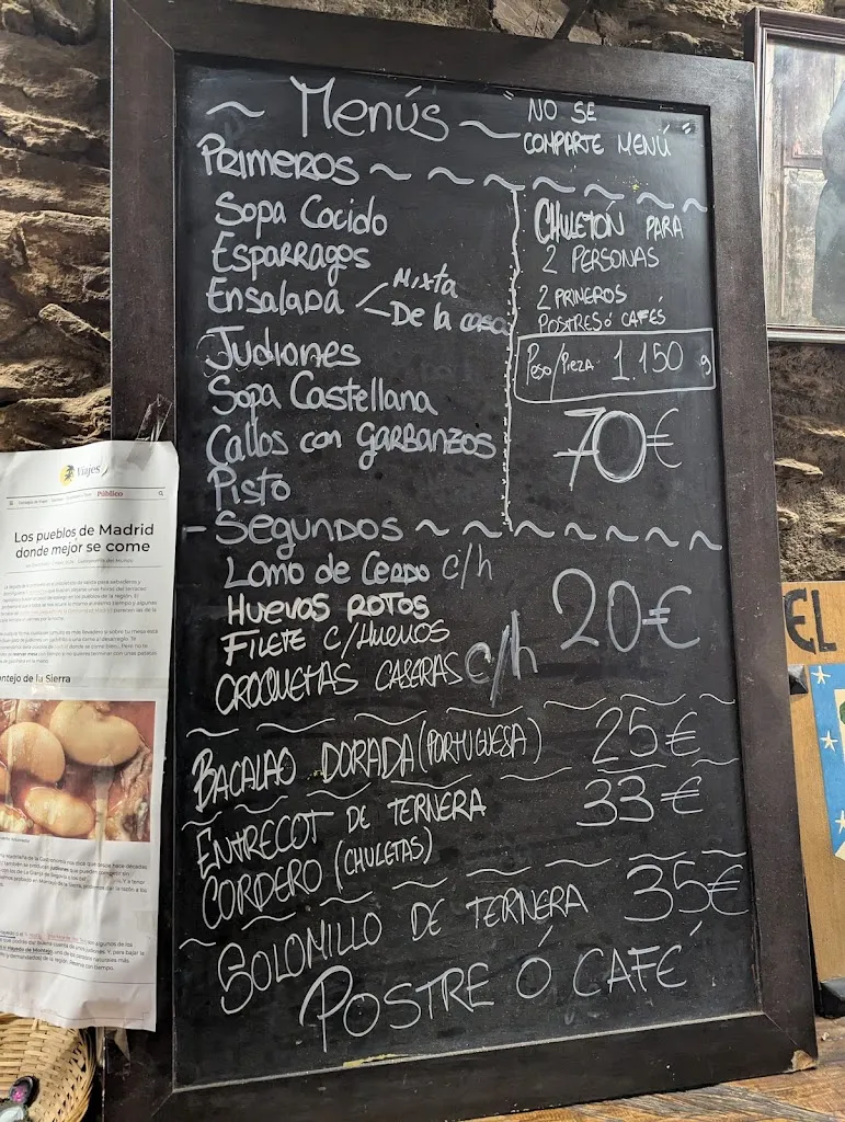 Menu_Mesón El Hayedo._Montejo de la Sierra_image_3