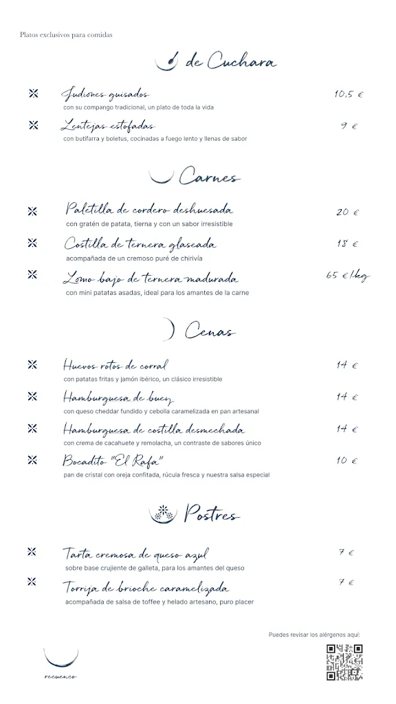 Menu_Restaurante Recuenco_Montejo de la Sierra_image_1