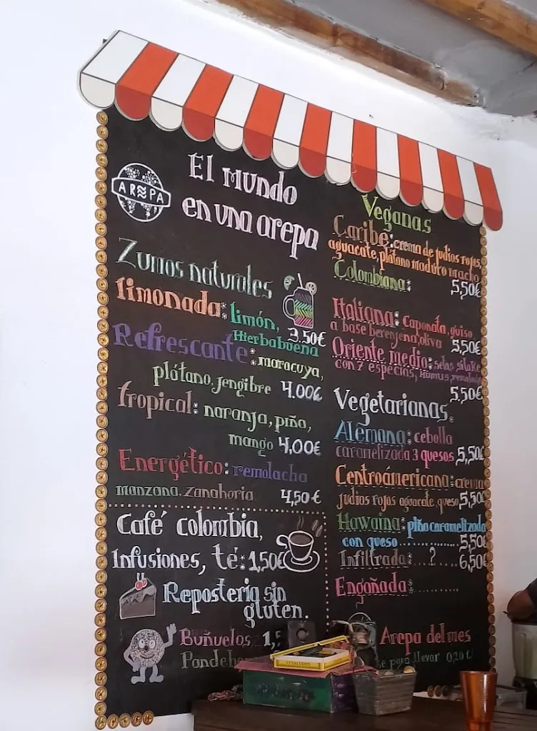 Menu_El Mundo en Una Arepa_Montejo de la Sierra_image_2