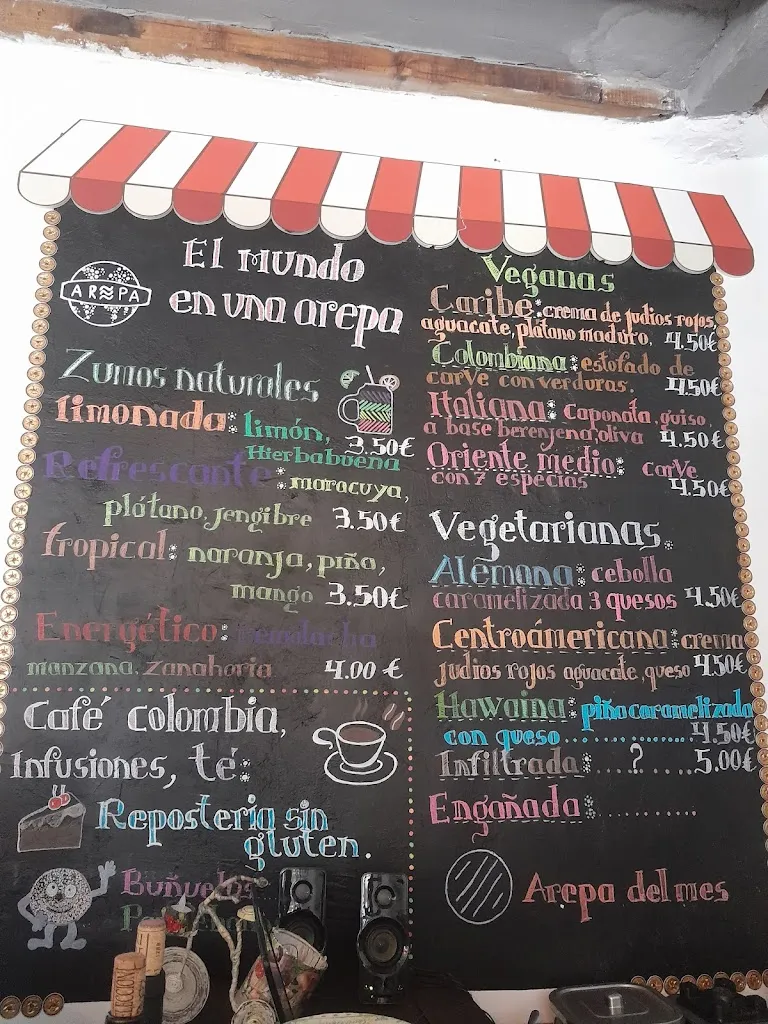 Menu_El Mundo en Una Arepa_Montejo de la Sierra_image_4