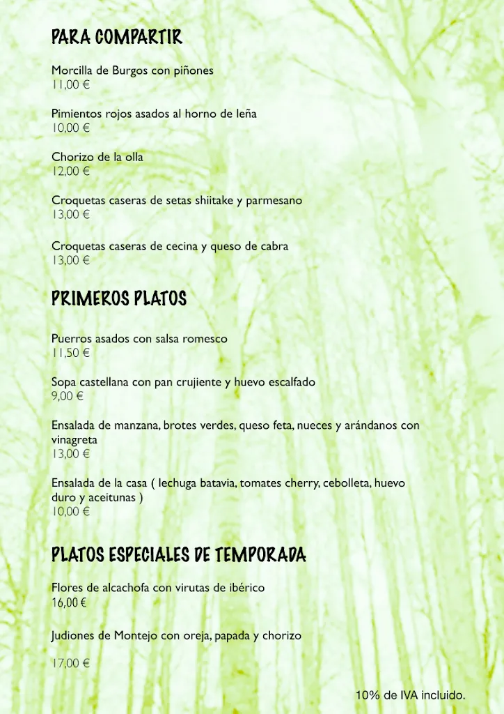 Menu_Restaurante asador La Hontanilla_Montejo de la Sierra_image_1