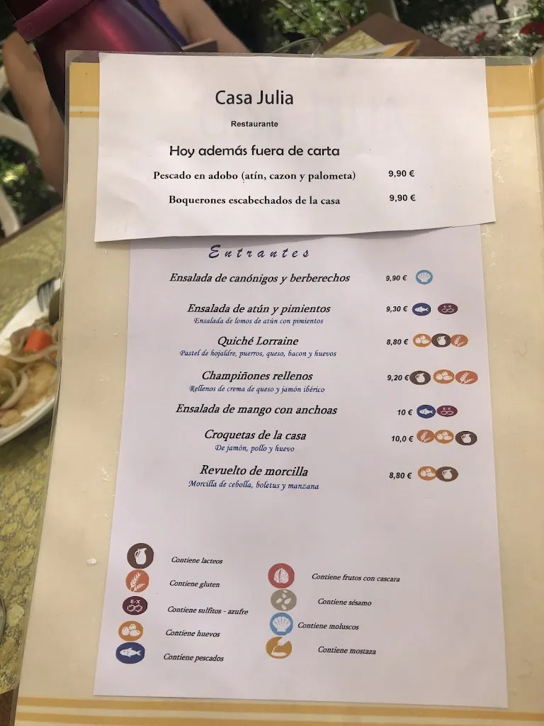 Menu_El Cermeño Casa Julia_Montejo de la Sierra_immagine_1