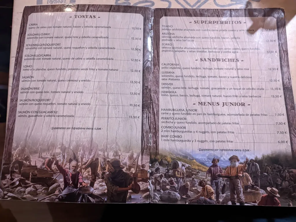 Menu_Texas Tavern_Guadarrama_image_3