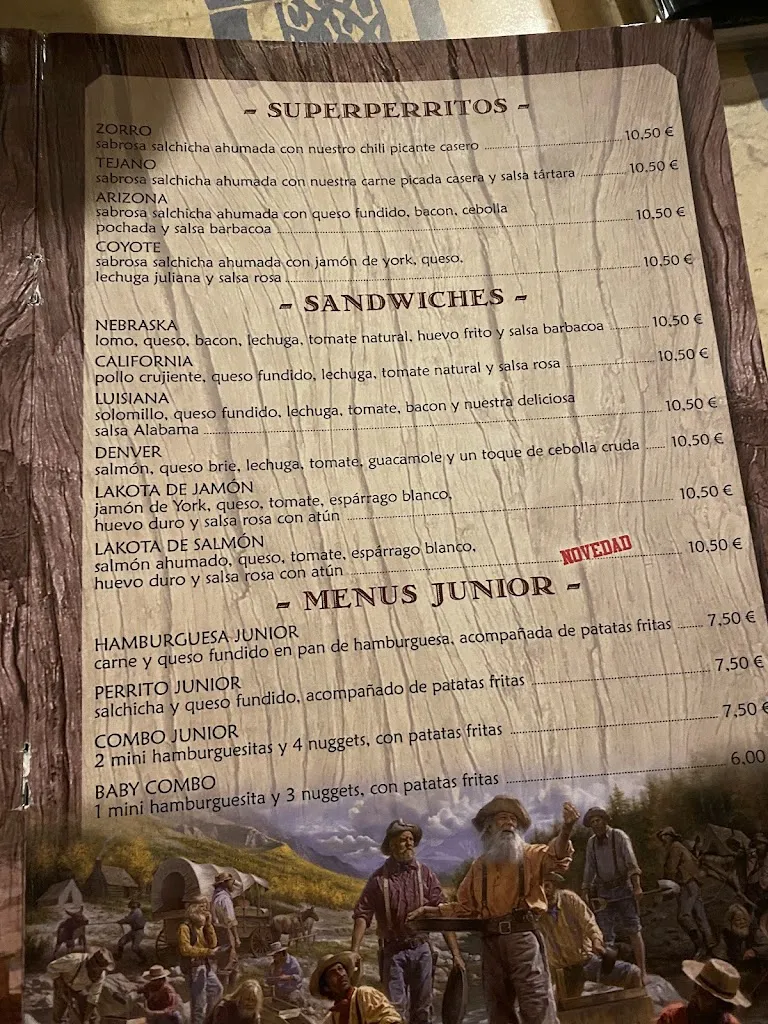 Menu_Texas Tavern_Guadarrama_image_4