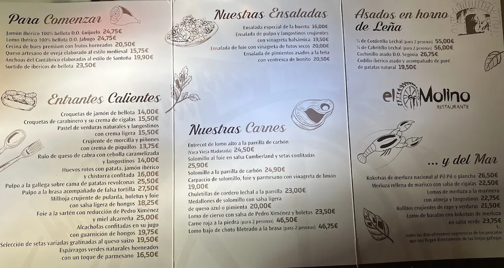 Menu_Asador El Molino_Guadarrama_image_1