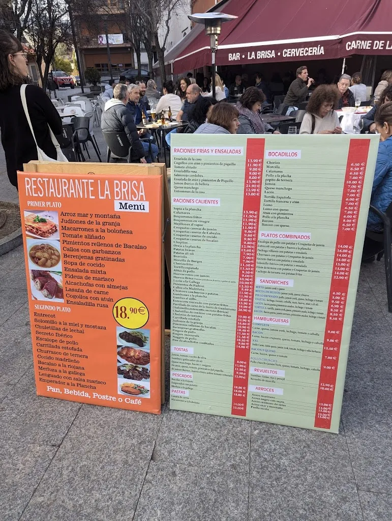 Menu_La Brisa de Guadarrama_Guadarrama_image_1