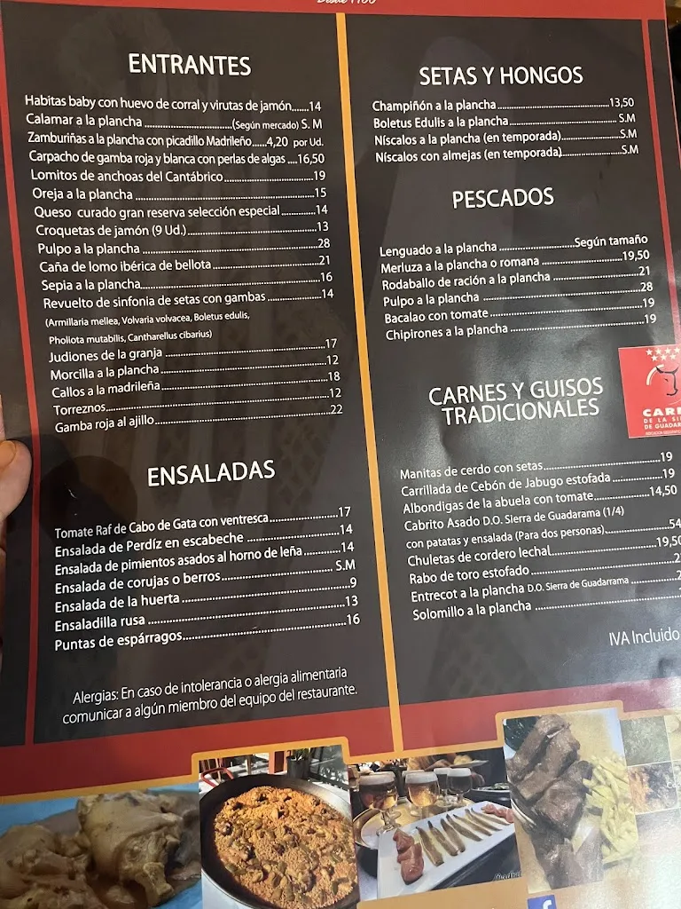 Menu_El Madrileño_Guadarrama_image_3