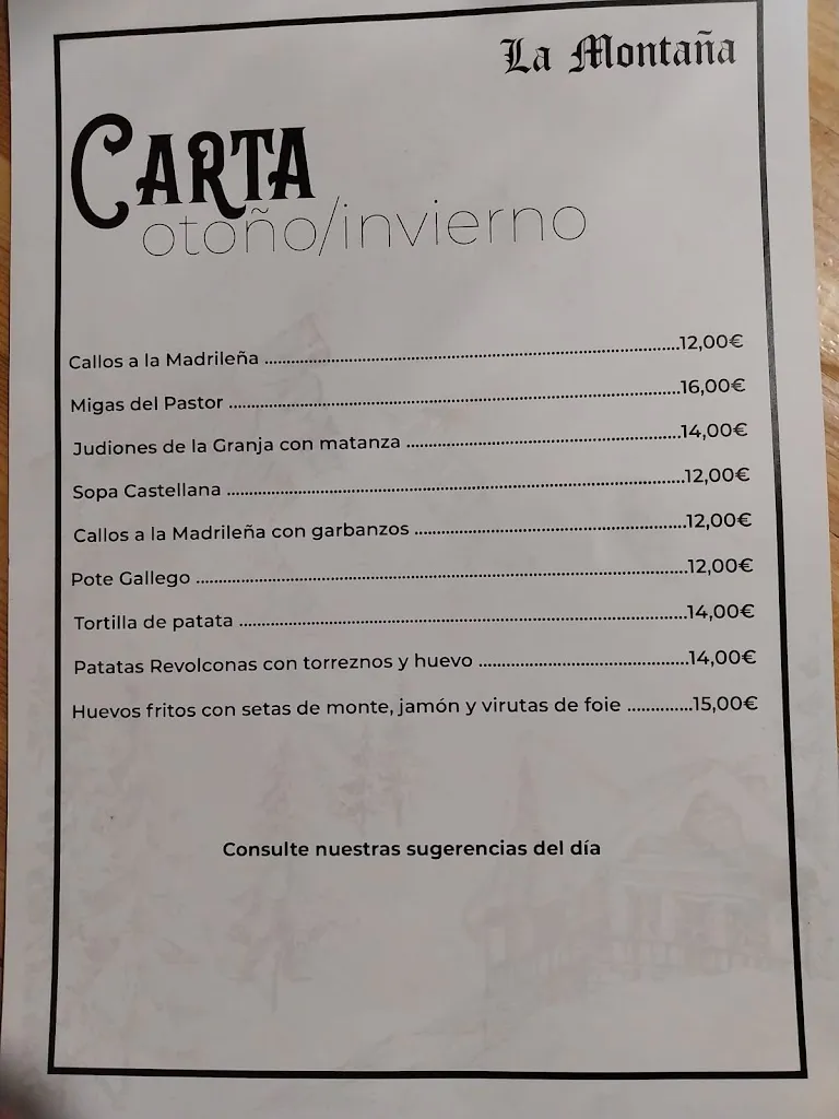 Menu_Restaurante La Montaña_Guadarrama_image_2