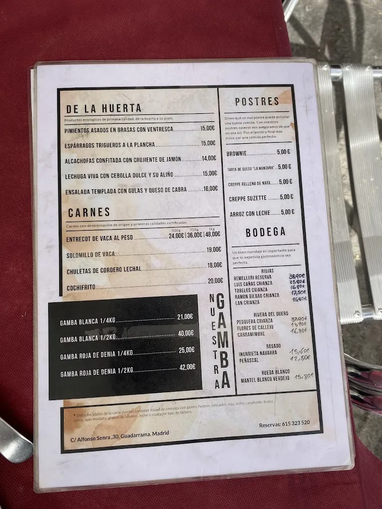 Menu_Restaurante La Montaña_Guadarrama_image_3