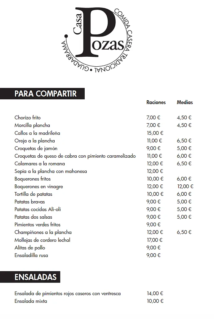 Menu_Casa Pozas Tartajo_Guadarrama_image_2