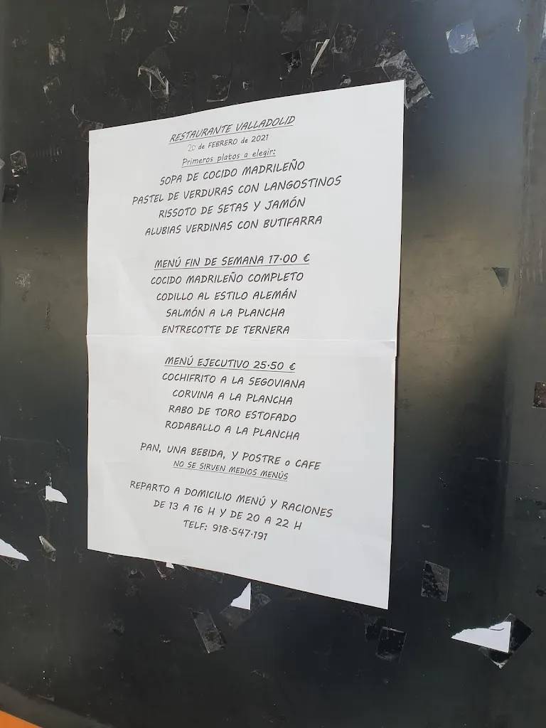Menü_Restaurante Valladolid_Guadarrama_Bild_2