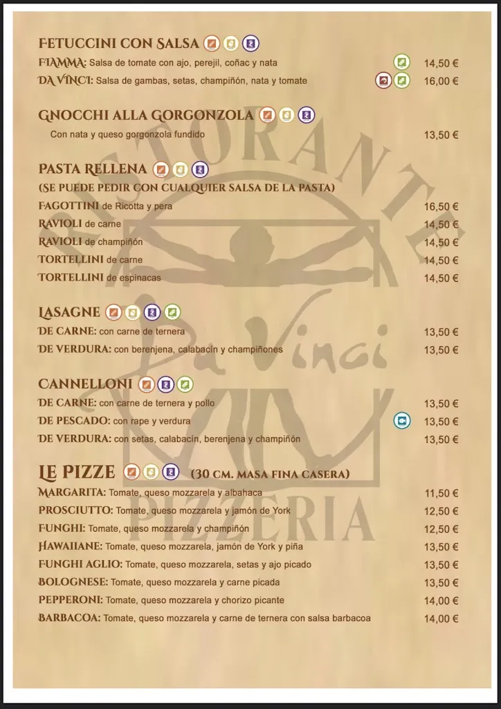Menu_Ristorante Pizzeria Da Vinci_Guadarrama_image_2