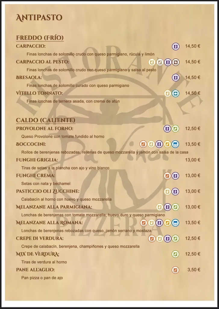 Menu_Ristorante Pizzeria Da Vinci_Guadarrama_image_4