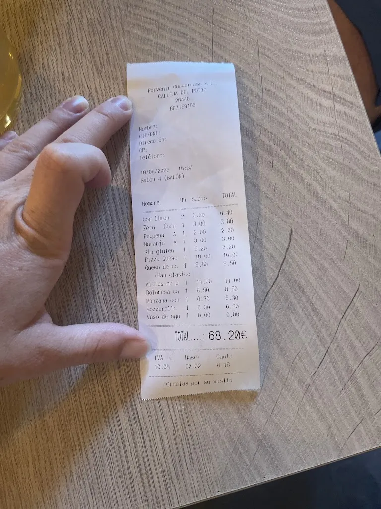 Sofia Victoria Gonzalez_Restaurante Porvenir_Guadarrama_review