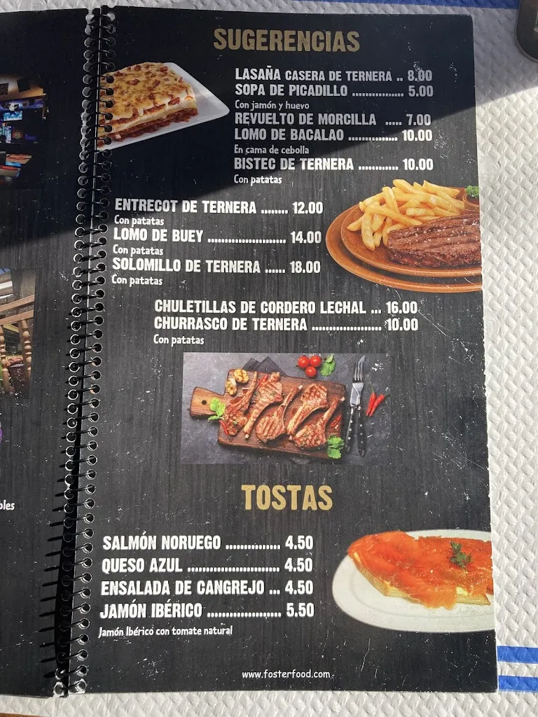 Menu_Taberna irlandesa El Olmo Centenario_Guadarrama_image_4