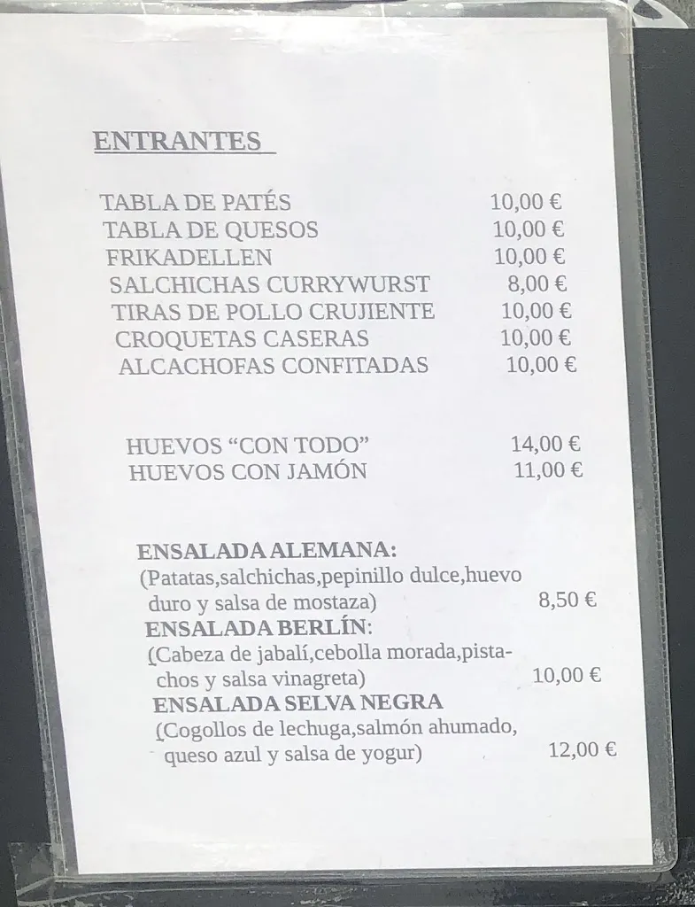 Menu_Selva Negra_Guadarrama_image_1
