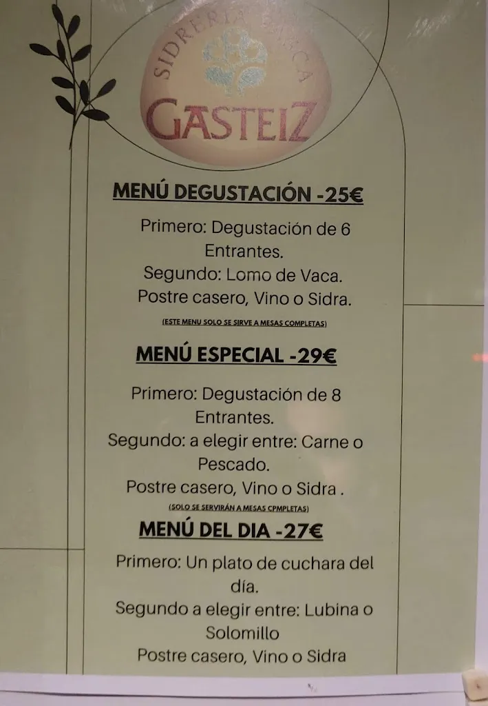 Menu_Restaurante Sidrería Vasca Gasteiz_Guadarrama_image_3