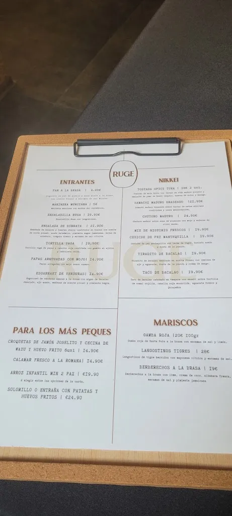 Menu_RUGE RESTAURANTE_Guadarrama_image_2