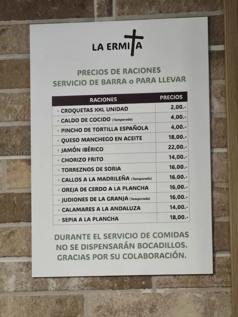 Menu_Restaurante La Ermita de la Jarosa_Guadarrama_image_1