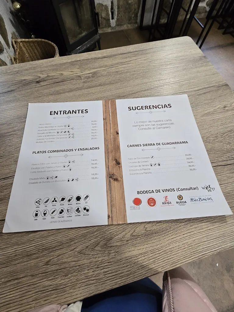 Menu_Restaurante La Ermita de la Jarosa_Guadarrama_image_2