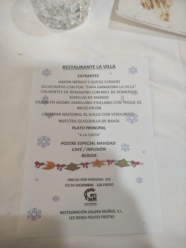 Menu_Restaurante la Villa_Novelda_image_1