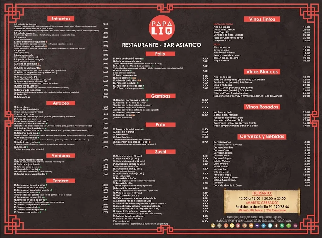 Menu_Restaurante-Bar-Asiático PAPALIU_Meco_image_1