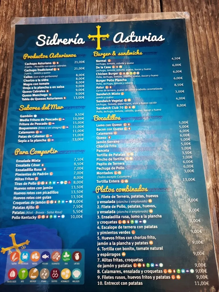 Menu_Sidreria Asturias_Meco_image_1
