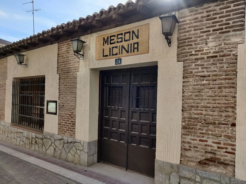 Mesón Licinia restaurant in Morata de Tajuña