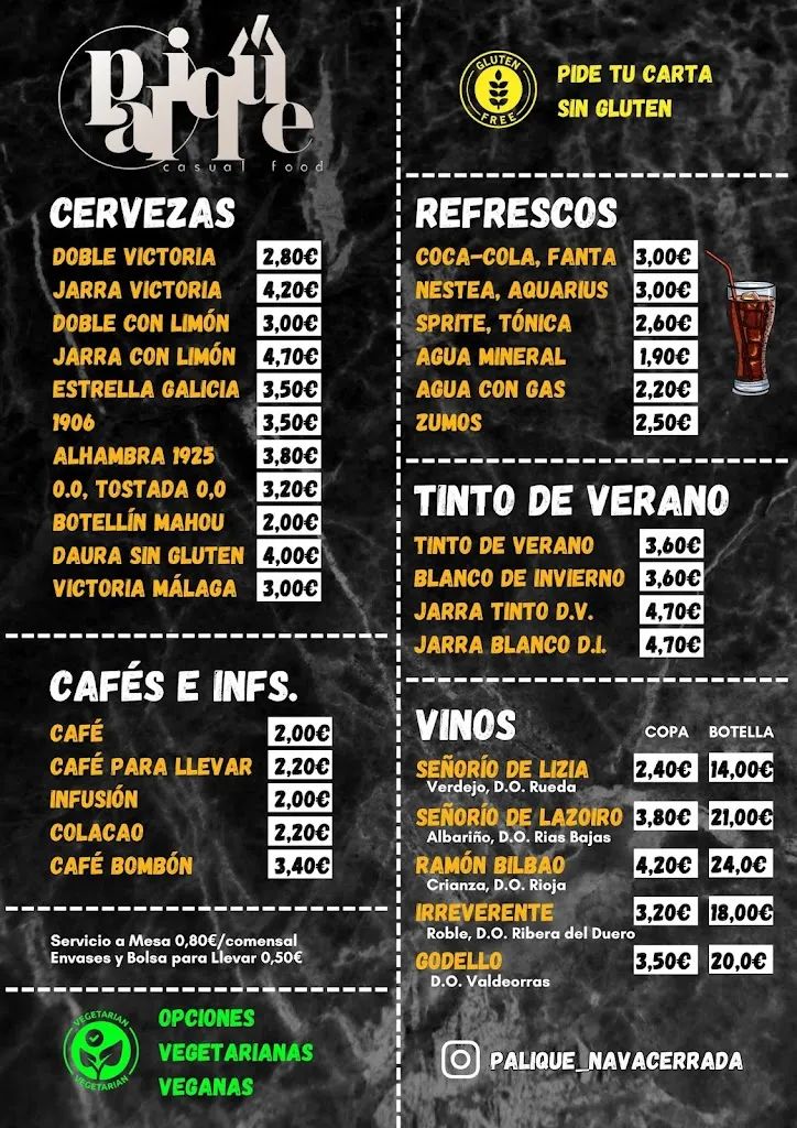 Menu_Palique Navacerrada_Navacerrada_image_1