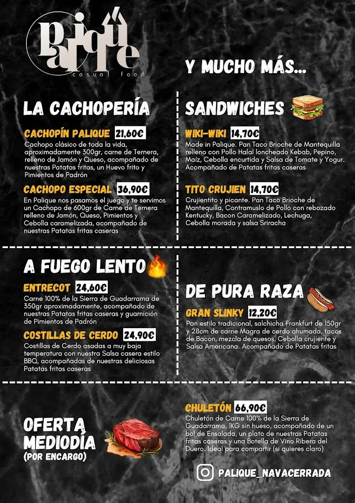 Menu_Palique Navacerrada_Navacerrada_image_3