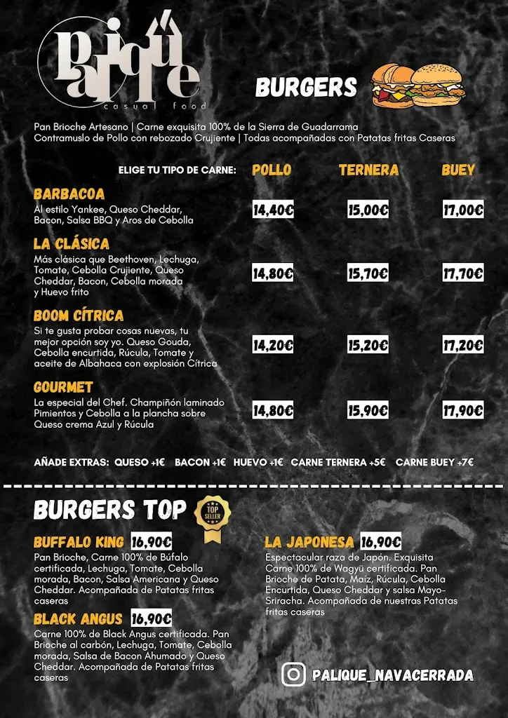 Menu_Palique Navacerrada_Navacerrada_image_4